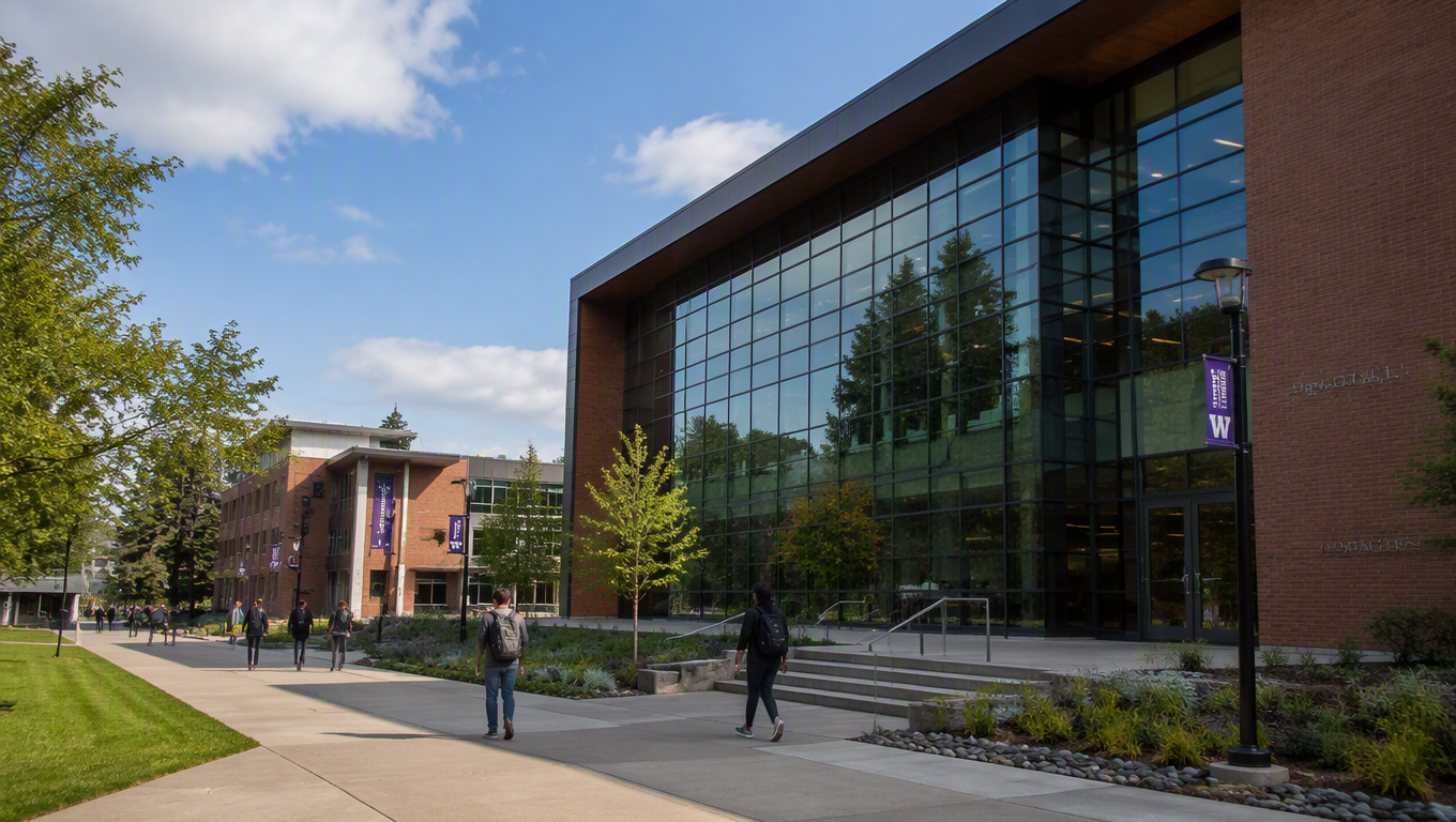 School or university campus building