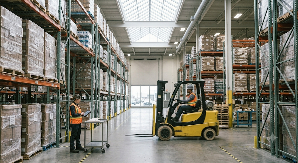 Warehouse or distribution centre